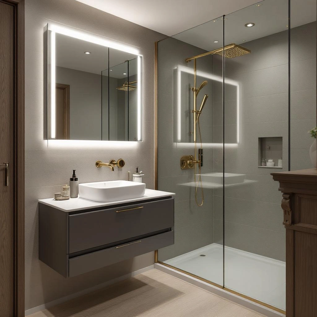Bathroom remodeling project by West Shore Home