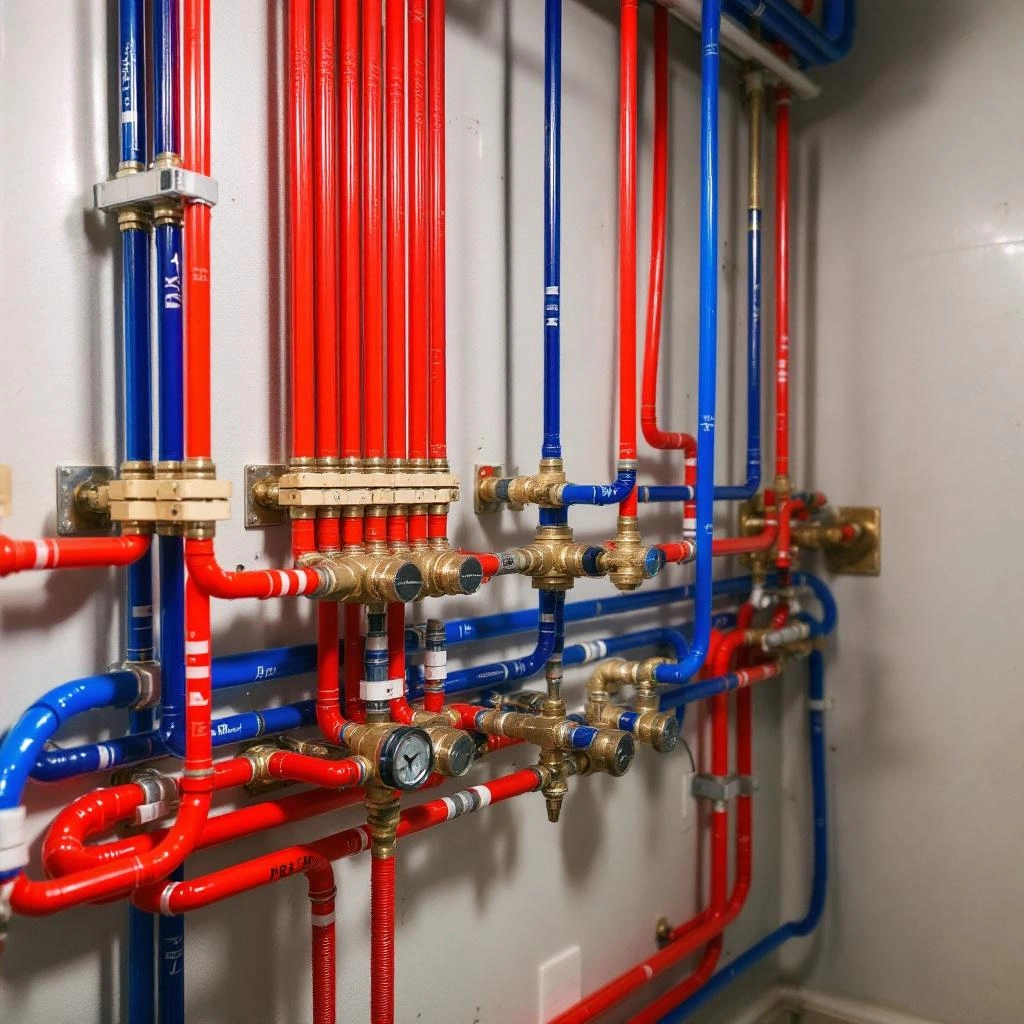 Plumbing service project by West Shore Home